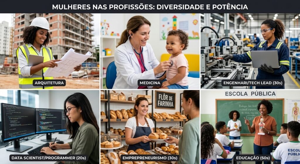 Profissões para Mulheres: Carreira, Oportunidades e Novos Caminhos Profissionais